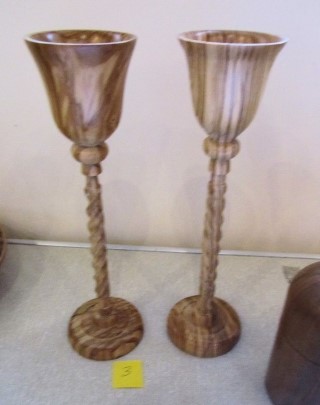 Geoff Christie's winning goblets